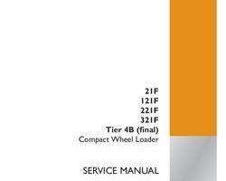 Case Compact wheel loaders model 21F Service Manual