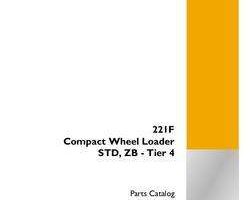 Parts Catalog for Case Compact wheel loaders model 221F