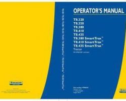 Operator's Manual for New Holland Tractors model T8.435