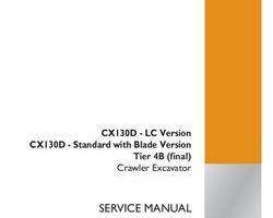 Case Excavators model CX130D Service Manual