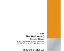 Case Dozers model 1150M Service Manual