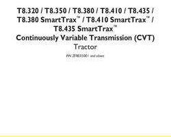 Service Manual for New Holland Tractors model T8.410 SmartTrax