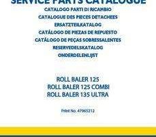 Parts Catalog for New Holland Balers model Roll Baler 135