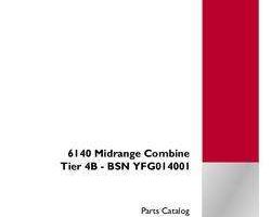 Parts Catalog for Case IH Combine model 6140