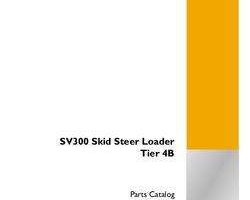 Parts Catalog for Case Skid steers / compact track loaders model SV300