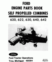 Parts Catalog for FORD Harvesting equipment model 622