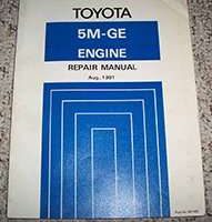 1984 Toyota Celica Supra 5M-GE Engines Service Manual