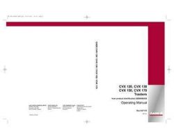 Operator's Manual for Case IH Tractors model 170