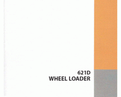 Case Wheel loaders model 621D Operator's Manual