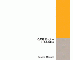 Case Wheel Loader model 721D Service Manual