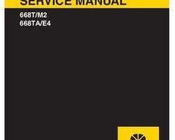 Service Manual for New Holland Engines model 668TM2