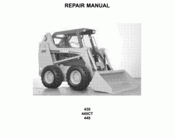 Case Skid steers / compact track loaders model 435 Service Manual