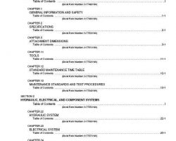 Case Excavators model CX50B Service Manual