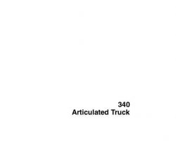 Case Skid steers / compact track loaders model 340 Operator's Manual