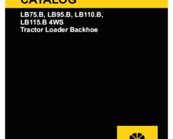 Parts Catalog for New Holland CE Tractors model LB115.B