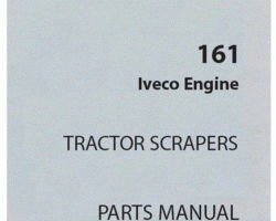 Parts Catalog for New Holland Engines model 161