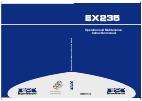 Kobelco Excavators model EX235 Operator's Manual
