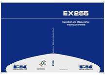 Kobelco Excavators model EX255 Tier 2 Operator's Manual