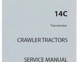 Fiat Allis Dozers model 14C Service Manual