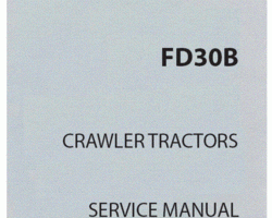 Fiat Allis Tractors model FD30B Service Manual