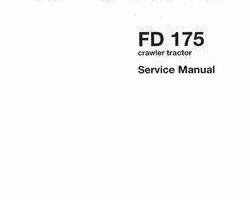 Fiat Allis Tractors model FD175 Service Manual