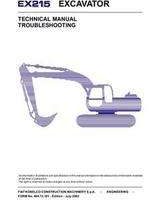 Kobelco Excavators model EX215 Service Manual