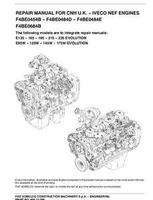 Kobelco Engines model F4BE0484E Service Manual