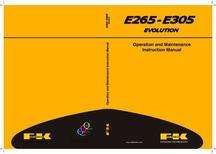 Kobelco Excavators model E305 Operator's Manual