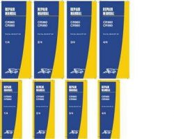 Service Manual for New Holland Combine model CR980