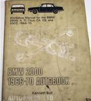 1966 BMW 2000 Series Service Manual