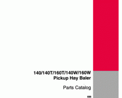 Parts Catalog for Case IH Balers model 140W