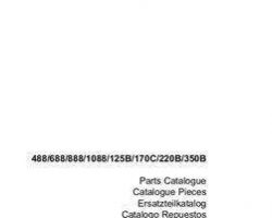 Parts Catalog for Case IH TRACTORS model 3088