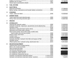 Case Excavators model 9007 Service Manual