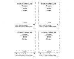Service Manual for Case IH Tractors model 2100