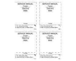 Service Manual for Case IH Tractors model Magnum 8910