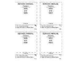 Service Manual for Case IH Tractors model 4200