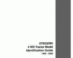 Operator's Manual for Case IH Tractors model 9350