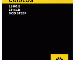 Parts Catalog for New Holland CE Skid steers / compact track loaders model LS185.B