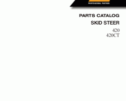 Parts Catalog for Case Skid steers / compact track loaders model 420CT