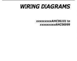 Massey Ferguson 700735865A Operator Manual - 9695 / 660B / A66 / 9300R Combine (wiring diagrams, 2010)