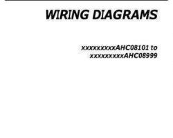 Massey Ferguson 700735867A Operator Manual - 9895 / 680B / A86 / 9460R Combine (wiring diagrams, 2010)