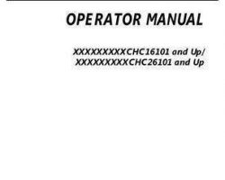 Massey Ferguson 700735872A Operator Manual - 9520 / 520C / A520 / 9390 Combine (wiring, eff CHCxx101, 2012)