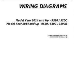 Massey Ferguson 700747651C Operator Manual - 520C / 530C / 9520 / 9530 / 9390R Combine (wiring diagrams, 2014)