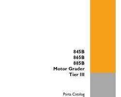 Parts Catalog for Case Motor graders model 865B