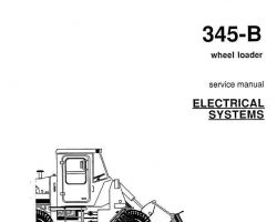 Fiat Allis Wheel loaders model 345B Service Manual