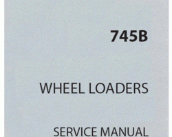 New Holland CE Wheel loaders model 745B Service Manual