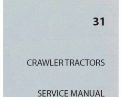 New Holland CE Tractors model 31 Service Manual