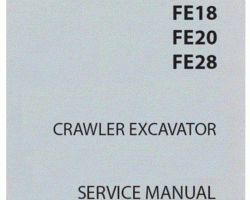 Fiat Allis Excavators model 20 Service Manual