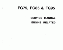 Fiat Allis Engines model 85 Service Manual