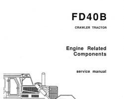 Fiat Allis Engines model FD40 Service Manual